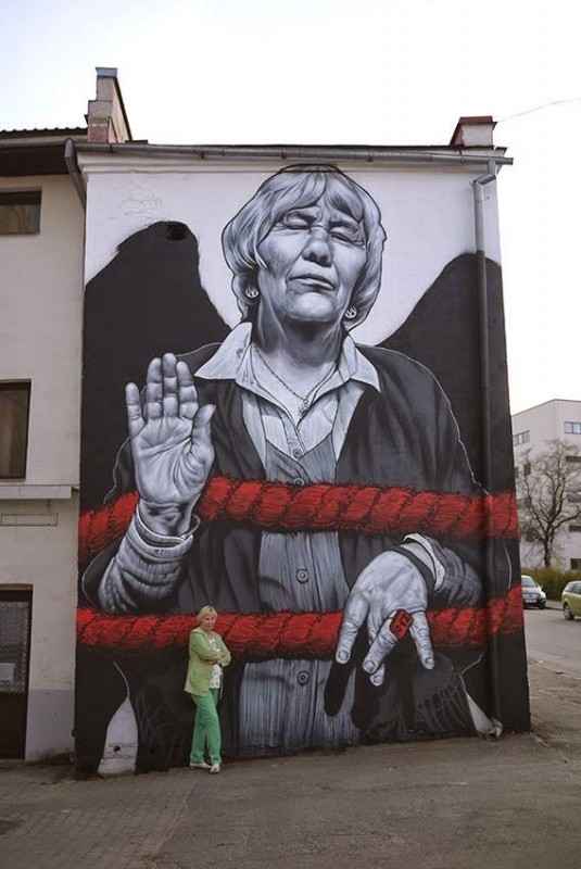 MTO “Ms Reet” New Mural – Tartu, Estonia – StreetArtNews