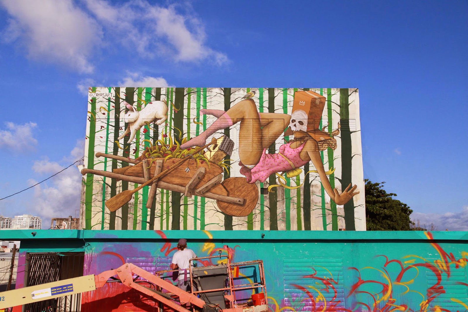 David Zayas New Mural San Juan Puerto Rico StreetArtNews   10602127 10154436868650459 1593233937 O1 