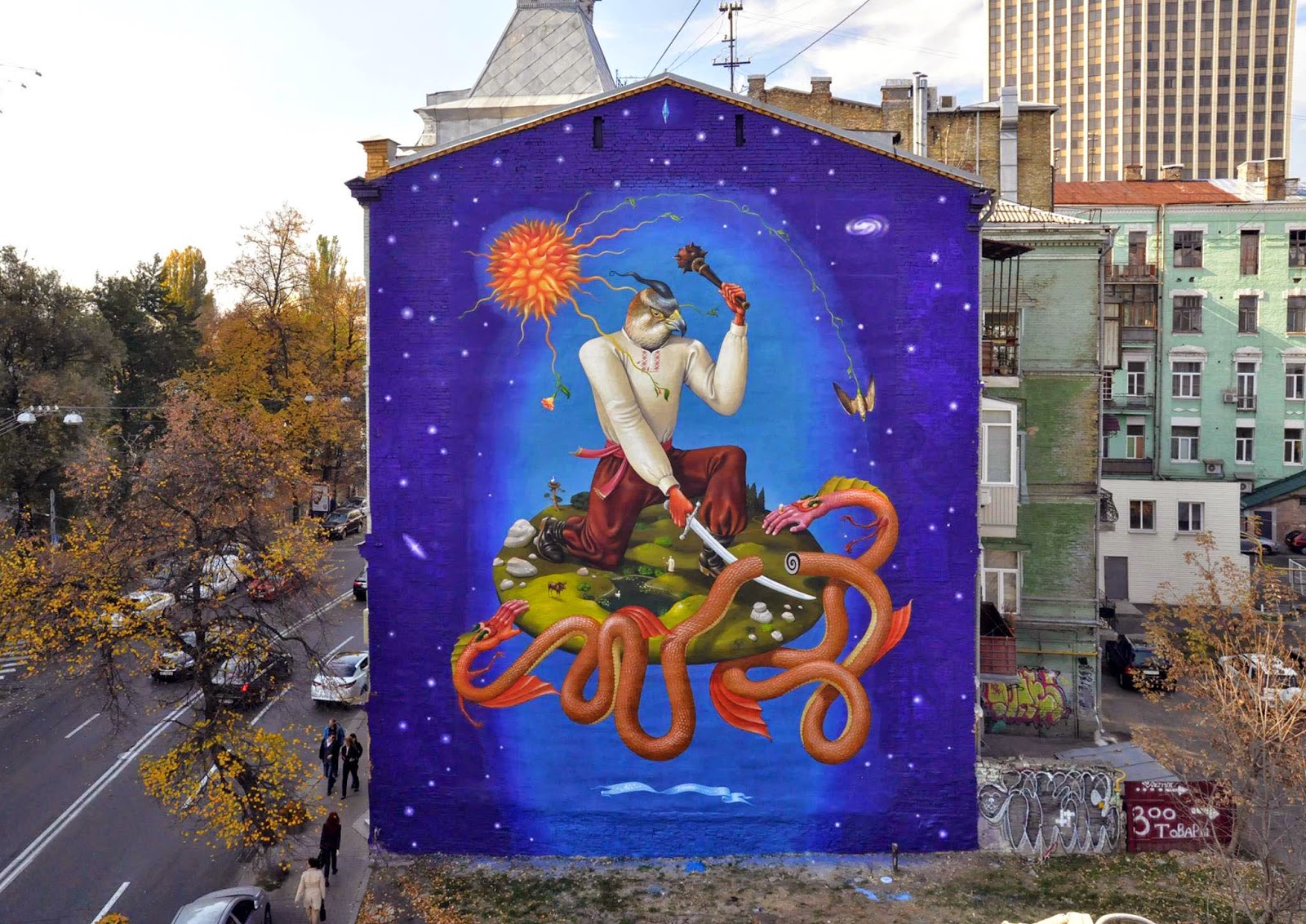 Street Art By Aec - Kiev (Ukraine) - Street-art and 