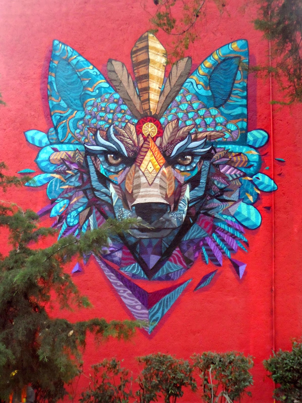 Farid Rueda unveils a new series of murals on the streets of Mexico