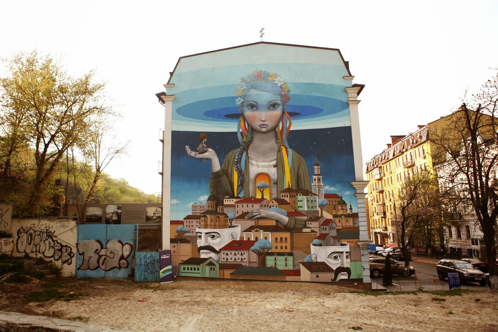 Seth x Kislow New Mural – Kiev, Ukraine – StreetArtNews