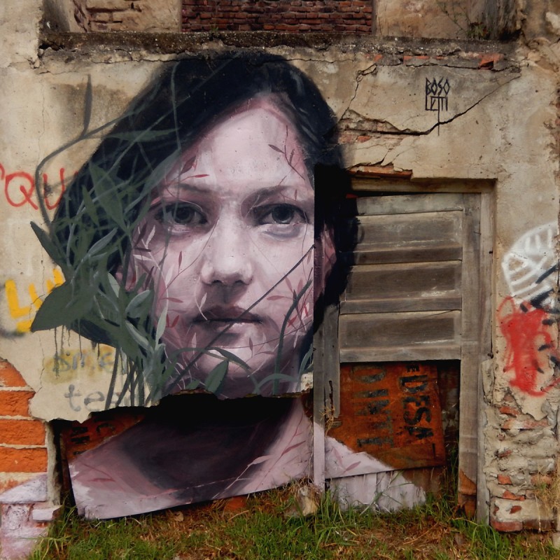 Fran Bosoletti unveils a new mural in Armstrong, Argentina – StreetArtNews