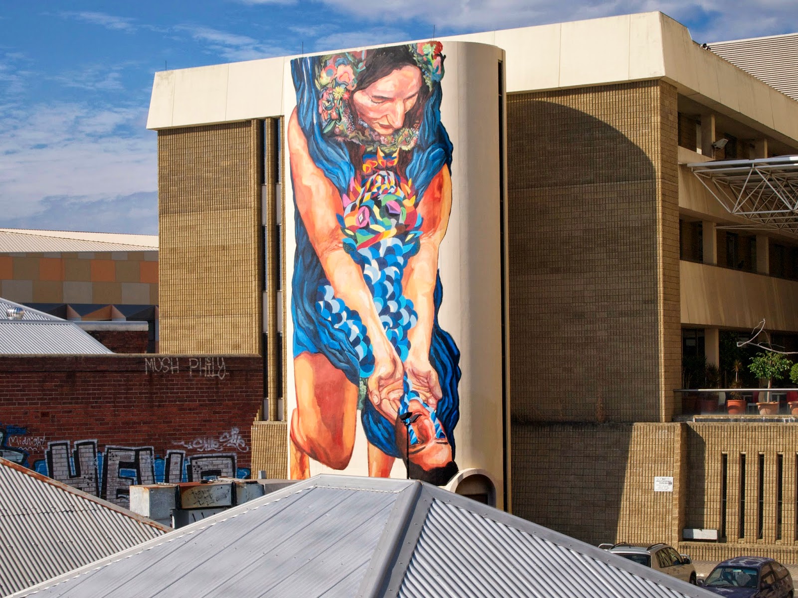 Ever Migration New Mural For Public Festival Perth Australia