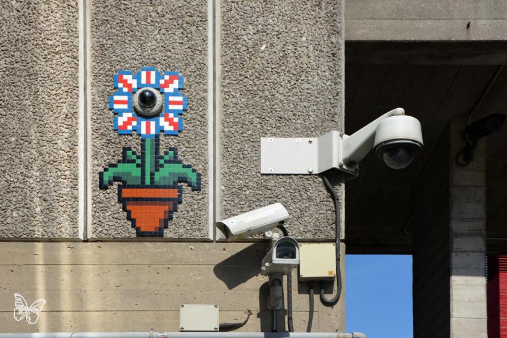 Space Invader Street Art