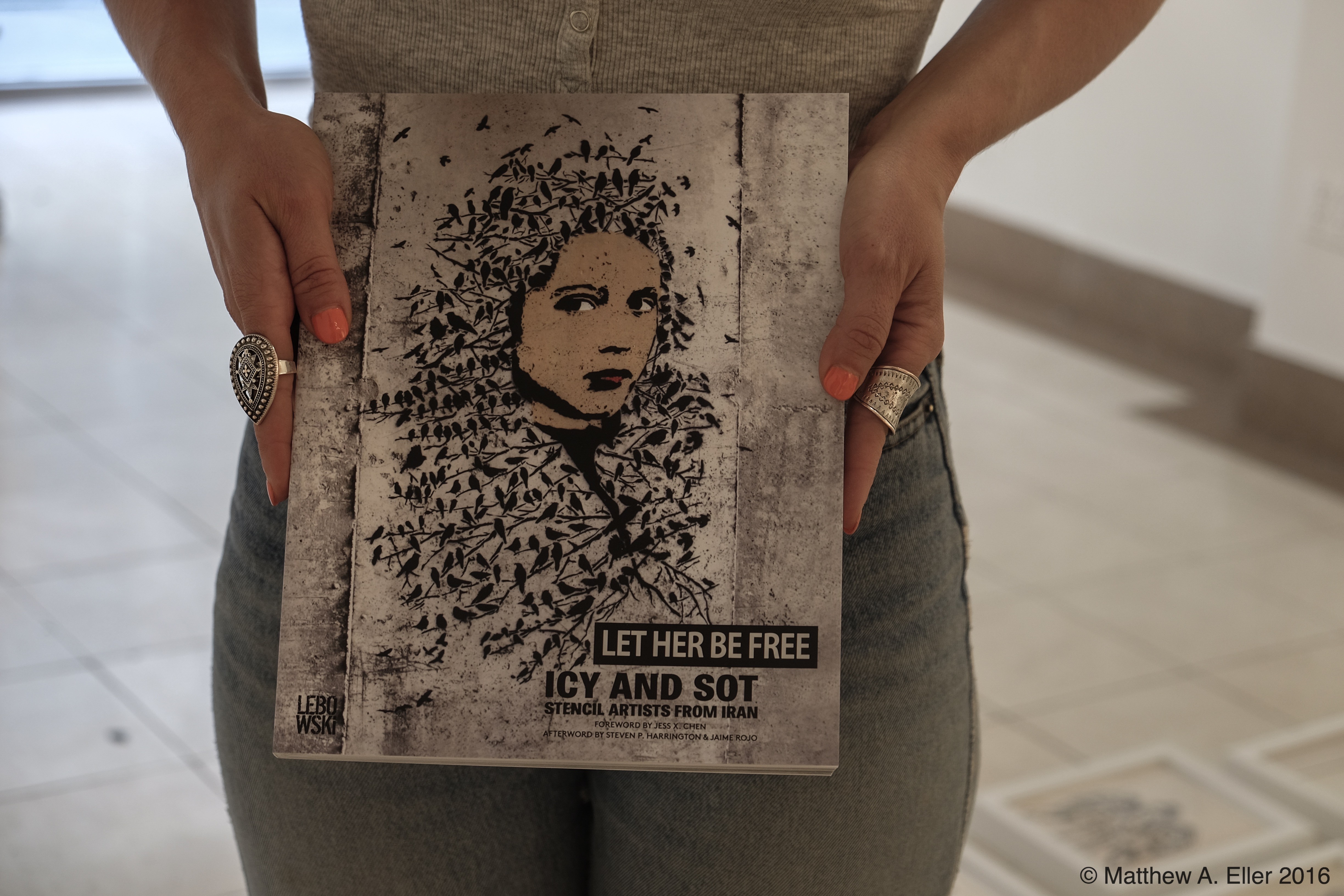 Book Release and Solo Show Icy & Sot “Let Her Be Free” 07/23/16