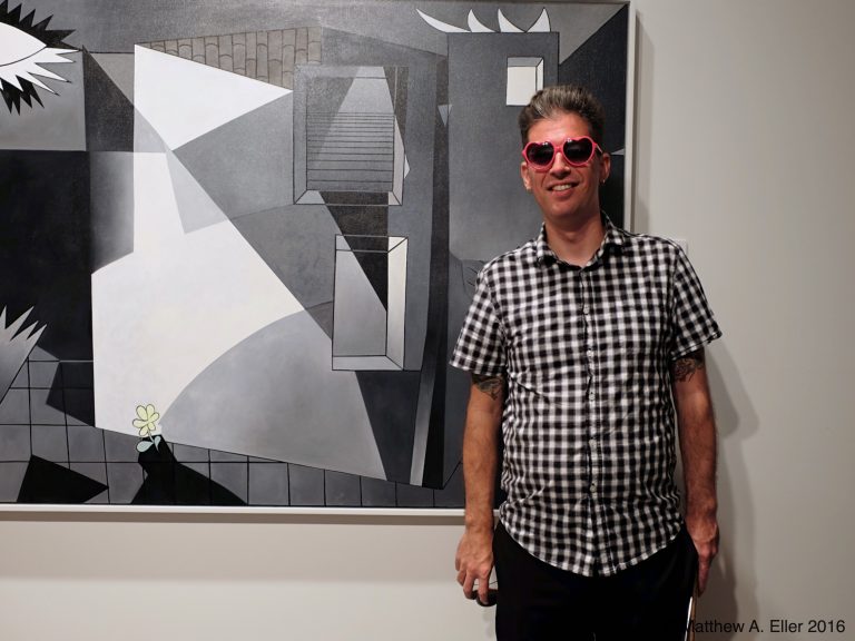 Coverage: Ron English Solo Exhibition “Guernica” Opening at Allouche ...