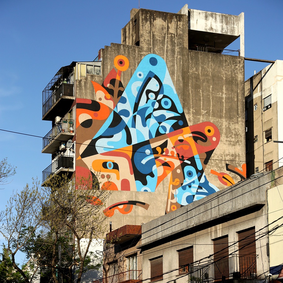 “Primavera” by REKA in Buenos Aires – StreetArtNews