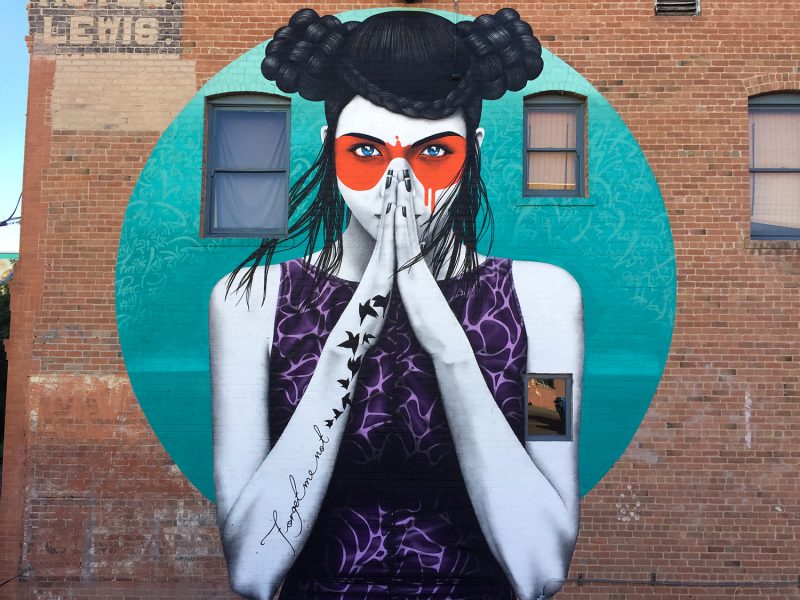 “Vergiss” by Fin DAC in Tucson, Arizona – StreetArtNews