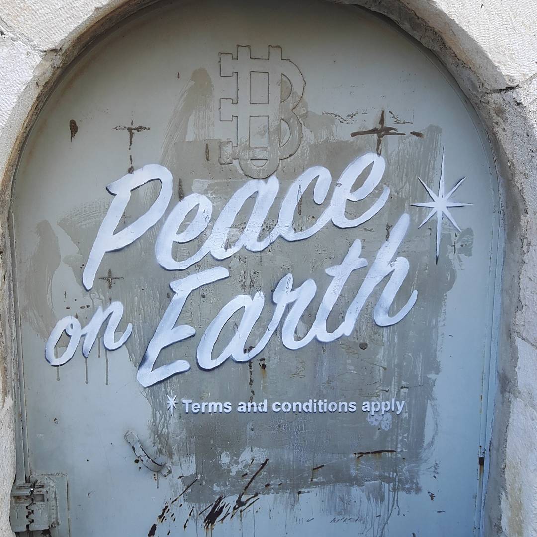Image result for banksy peace on earth