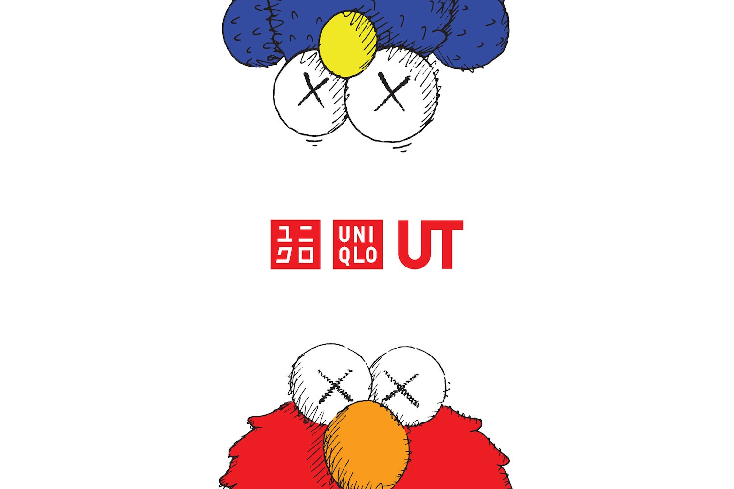 UNIQLO - 全4種 トートバッグ ユニクロ × KAWS / UNIQLO カウズ BFFの+