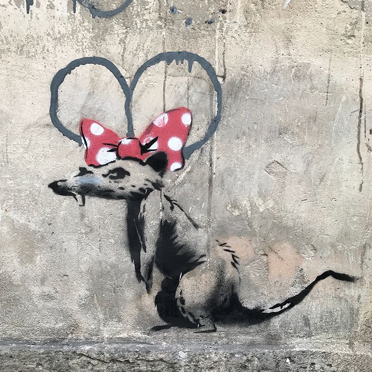 animal: banksy animal rights art