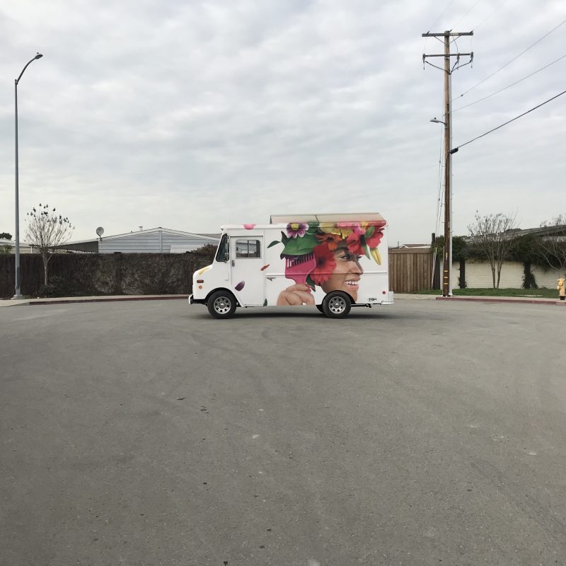 BiP on Ice Cream Truck in Oakland – StreetArtNews