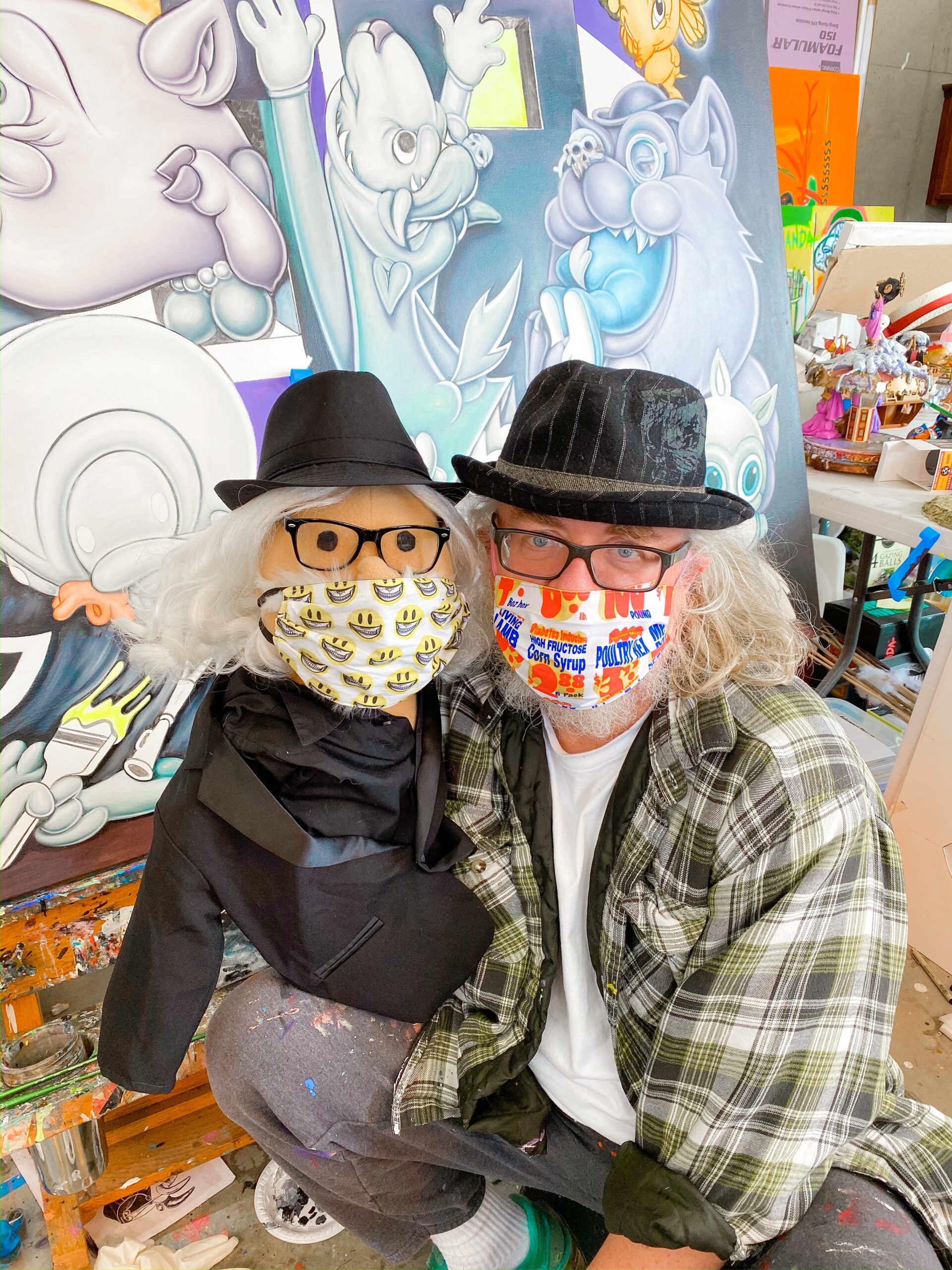 Ron English selling Face Masks for a Great Cause! – StreetArtNews