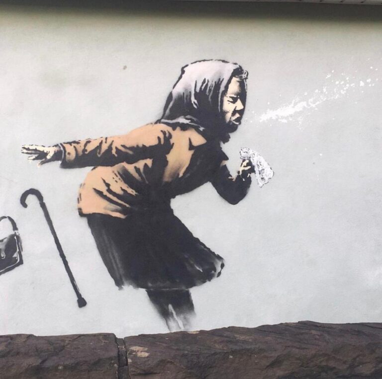 Banksy in Totterdown, Bristol – StreetArtNews