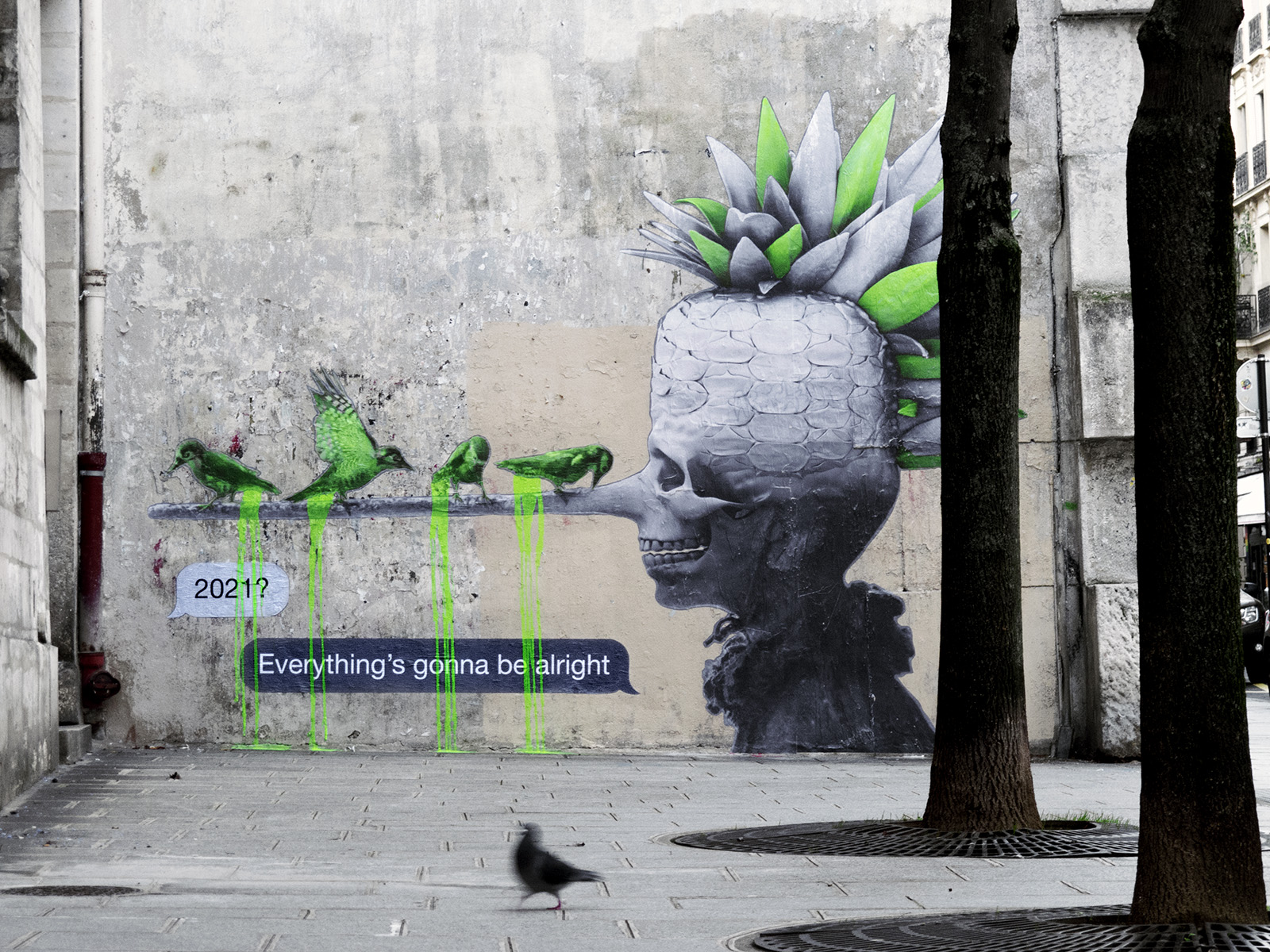 New mural by Ludo in Paris, France – StreetArtNews