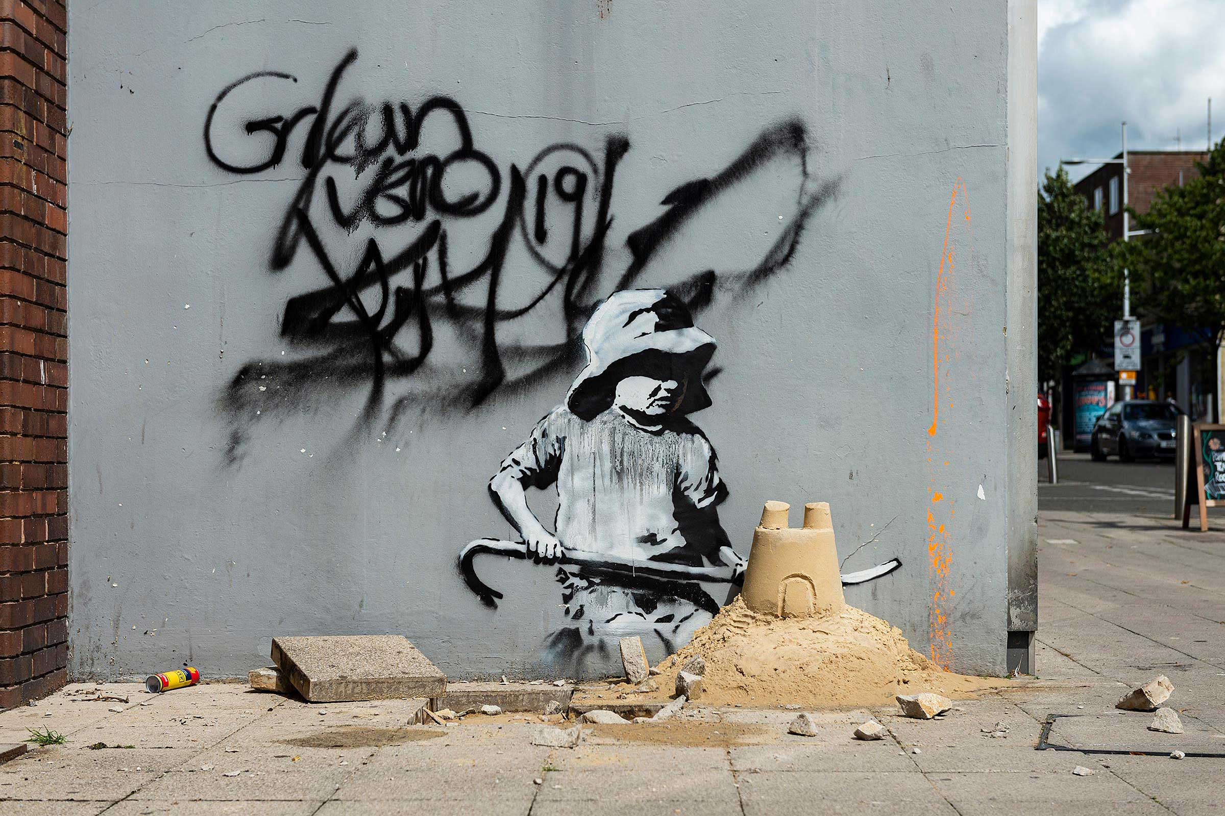 Banksy - A Great British SprayCation in Gorleston, Great Yarmouth ...
