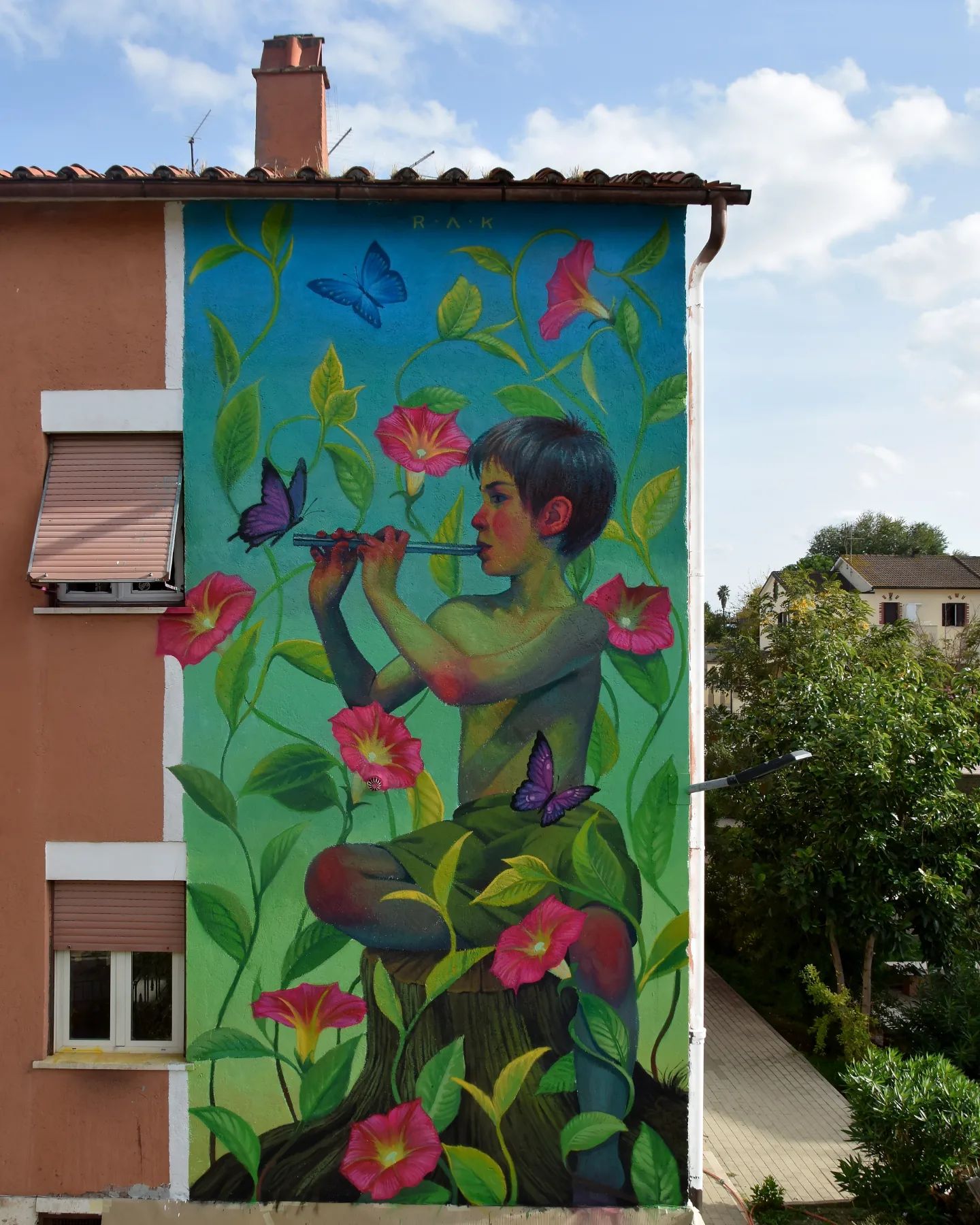 “Melody of the Soul” by Natalia Rak in Rome, Italy – StreetArtNews