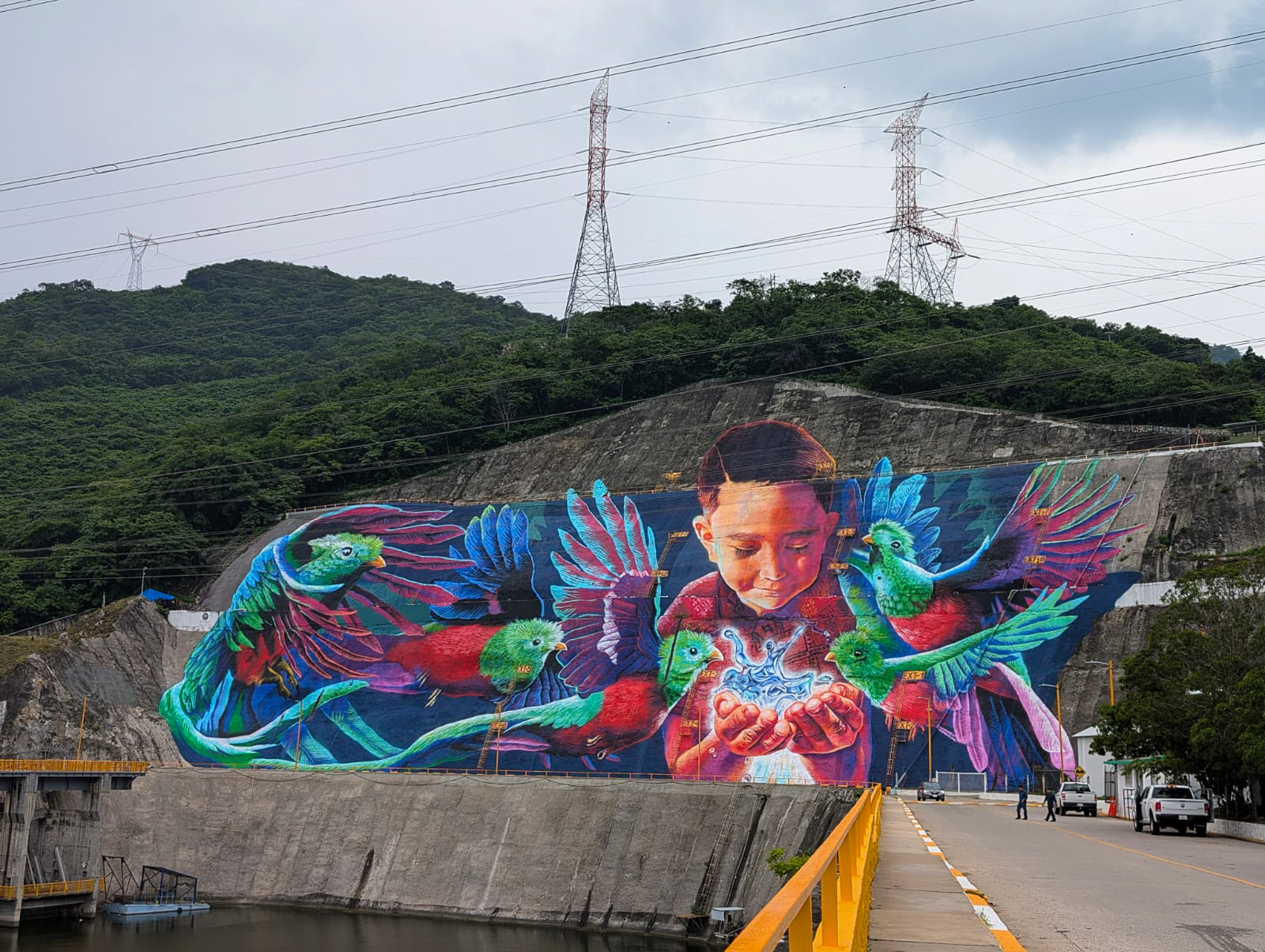 «Guardianes del Agua» de Adry del Rocio en Chiapas, México – StreetArtNews