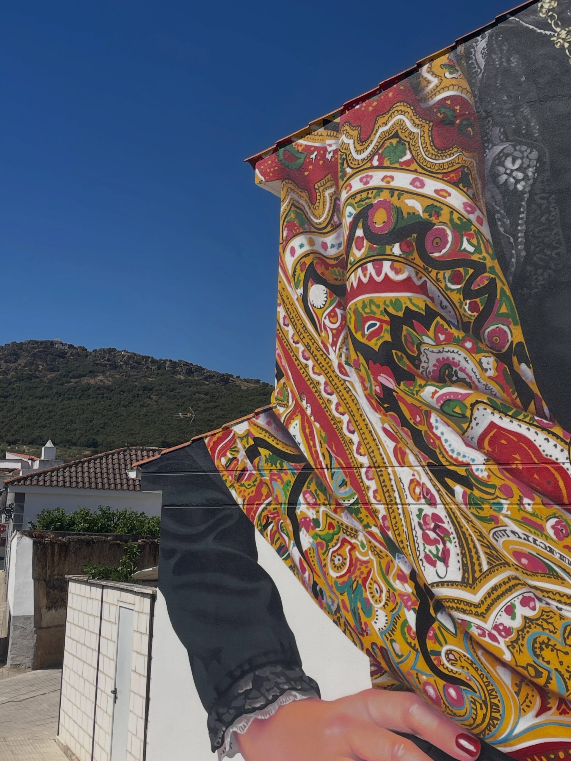 Sojo Paints “Pañuelo de cien colores” in Sierra de Fuentes, Spain — image 5