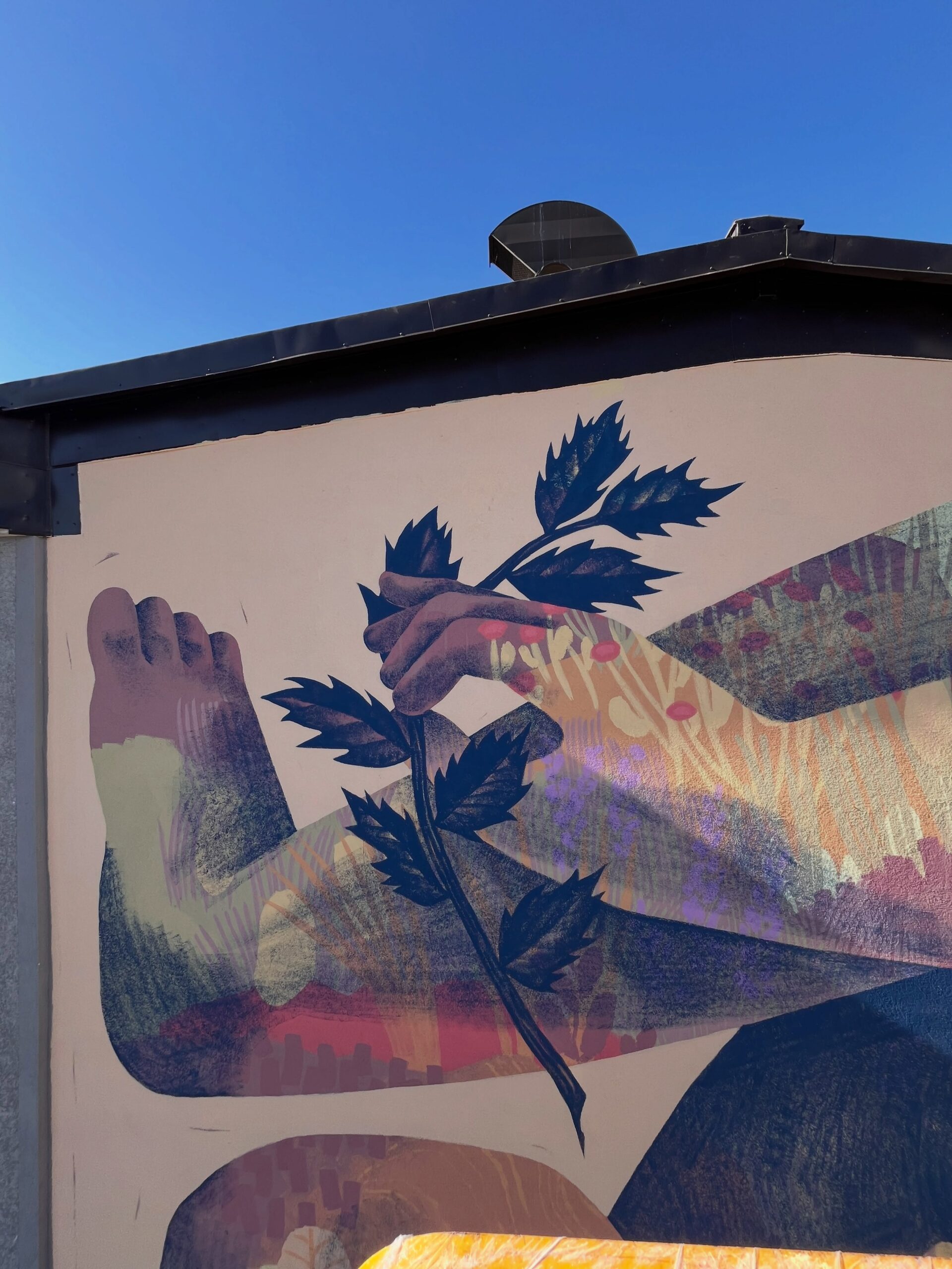 Linda Steiner Paints “Unter Brennnesseln” at Post City Linz — image 2