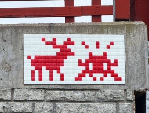 Invader Creates a New Mosaic Invasion in Lapland